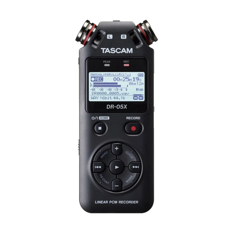 Original Tascam Dr-05x Upgraded Version Dr-05 Professional Voice 