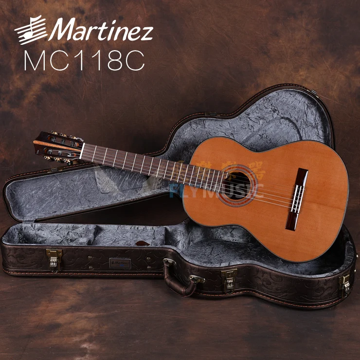 Martinez MC-118 MC-128 мастер-уровень полный твердой древесины Классическая гитара, martinez Классическая гитара s