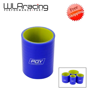 

BLUE & Yellow 2'' 51mm / 2.5" 64mm / 3" 76mm / 4" 102mm Straight Silicone Intercooler Turbo Intake Pipe Coupler Hose