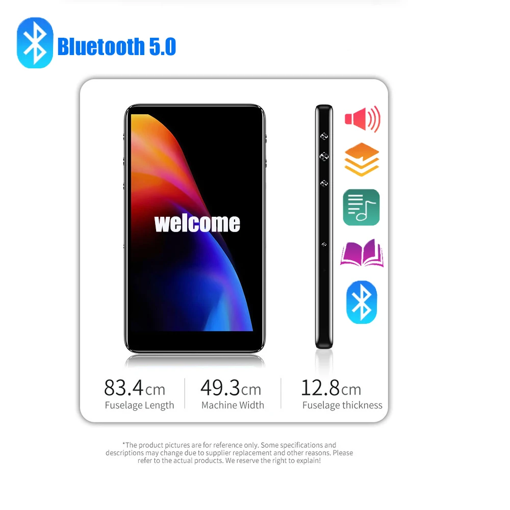 HIFI оригинальный MP3 плеер с Bluetooth 4 0 спортивный цифровой звук музыкальный