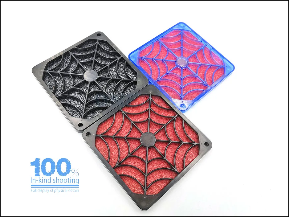 9CM Plastic Dust-proof Net 90mm Three in One Grille for AC DC Fan 9225 9238 Clearance processing Good sale free shipping 9