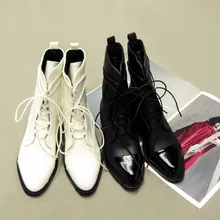 Ботинки больших размеров 9, 10, 11-15 женская обувь ботильоны для женщин, дамские ботинки женские зимние ботинки на плоской подошве с перекрестными ремешками
