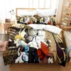 Anime : Bungo Stray Dogs Bedding Set Cartoon Duvet Cover And Pillowcases Queen Full Size Kids Gift Decor Home Bedclothes 5
