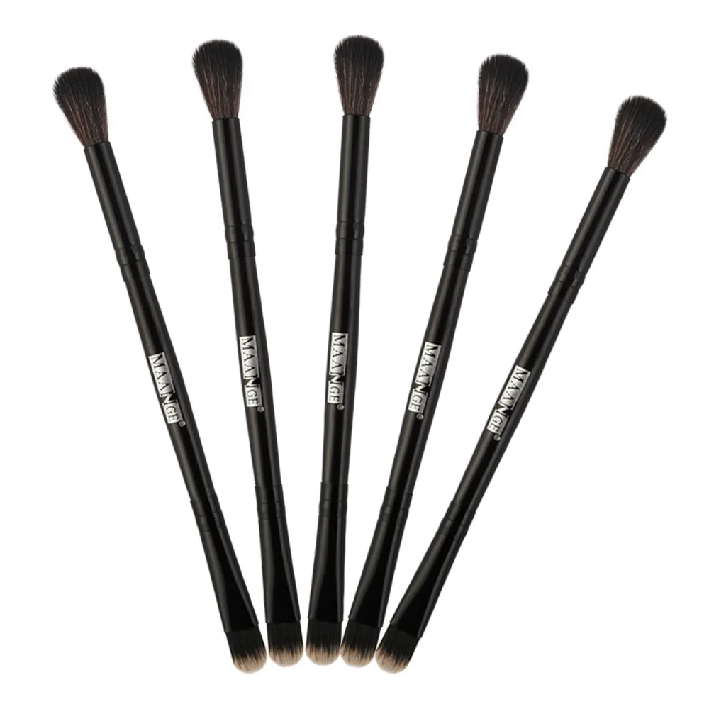 Hot Selling MAANGE Double Head Eye Shadow Makeup Brush Cosmetic Tool Gift for Women Eyeshadow Brushes Wholesale Hot Selling MAANGE Double Head Eye Shadow Makeup Brush Cosmetic Tool Gift for Women Eyeshadow Brushes Wholesale