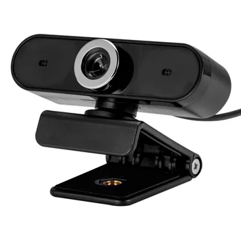 

HDWeb Camera Built-in HD Microphone Web Cam Online Lesson USB Camera Widescreen Video 360 Degree Rotation Webcam Clip-on Camera