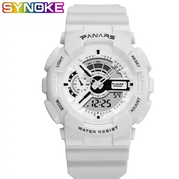 

SYNOKE New Brand Fashion Watch Men's LED Digital Watch G Outdoor Multi-function Waterproof Military Sports Watch Relojes Hombre