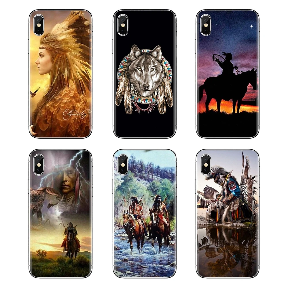 Cell Phone Cover Indian feathers native american For Sony Xperia Z Z1 Z2 Z3 Z5 compact M2 M4 M5 C4 E3 T3 XA Huawei Mate 7 8 Y3II |