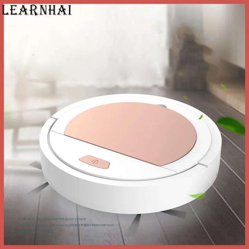 LEARNHAI 2019 Новое поступление робот пылесос Мощное всасывание для тонких ковров
