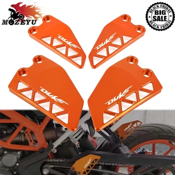 

CNC Motorcycle Front and Rear Heel Protective Cover Guard FOR KTM 125DUKE 250 390 duke DUKE 125 250 390 2017 2018 2019 390 DUKE