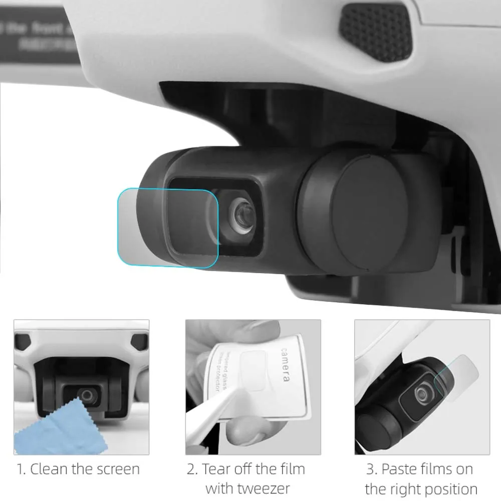 JINSERTA Защитная пленка для объектива DJI Mavic Mini 9H Закаленное стекло защита от царапин