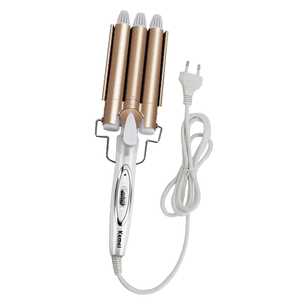 2 in 1 Curling Iron Wand, Hair Curler Barrels with Temperature Control Accessories for Traver Home Salon