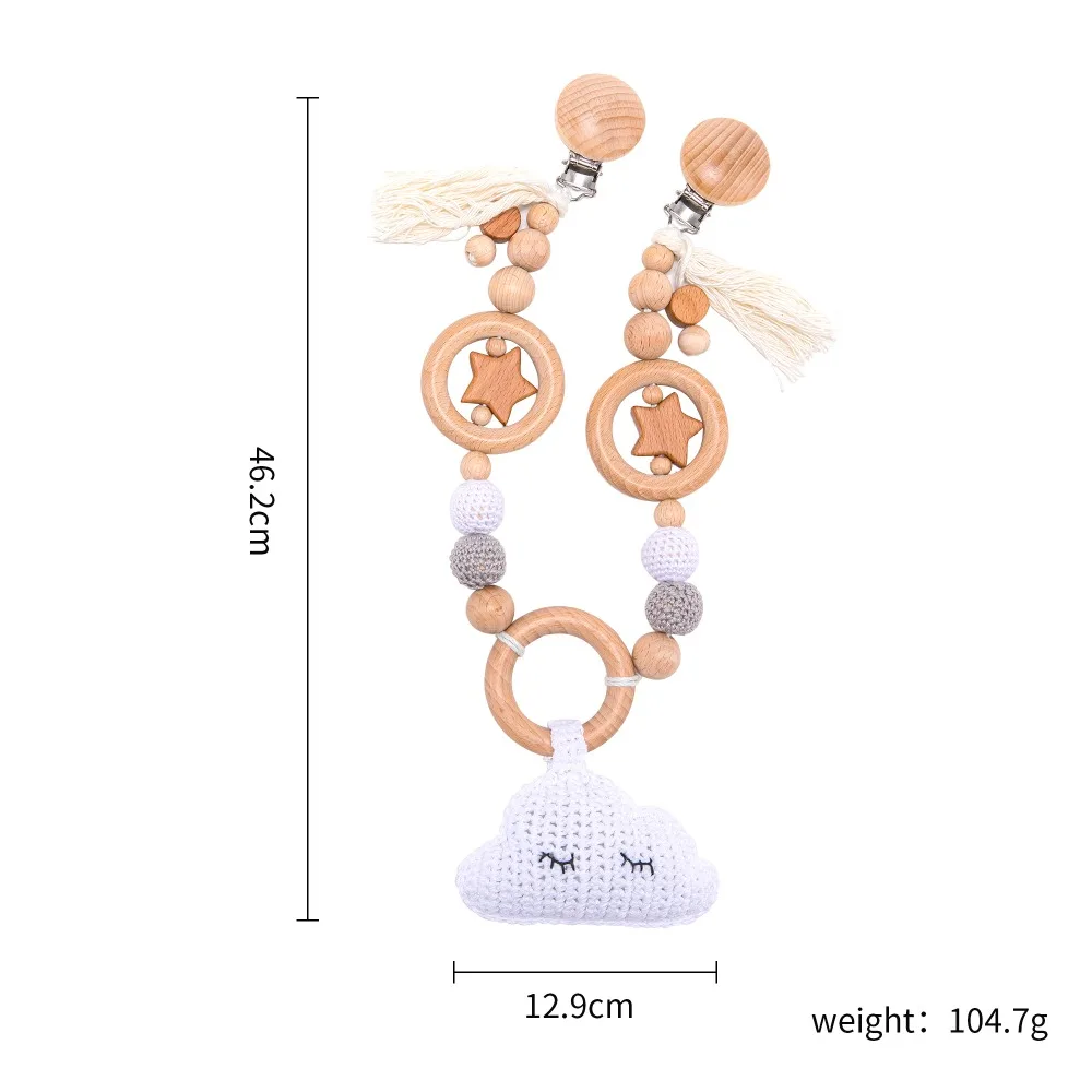 Baby-Teethers-Silicone-Animals-Rodent-Beech-Wooden-Rattles-Crochet-Beads-Teething-Baby-Toys-Pendant-Pacifier-Clip(18)