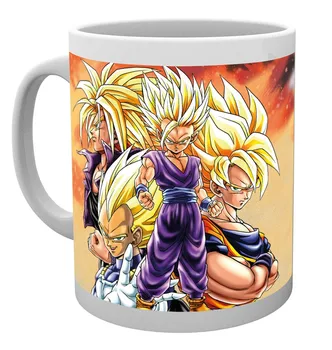 

Dragon Ball Z Super Saiyans Anime Cup Tea Coffee Mug