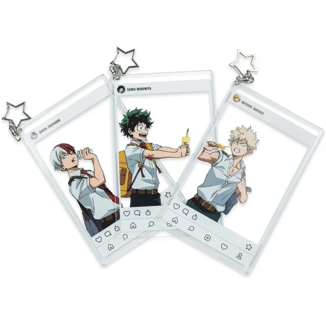 My Hero Academy Bakugou Katsuki Todoroki Shoto Midoriya izku, косплей, брелок для ключей, подвеска для телефона, подарки