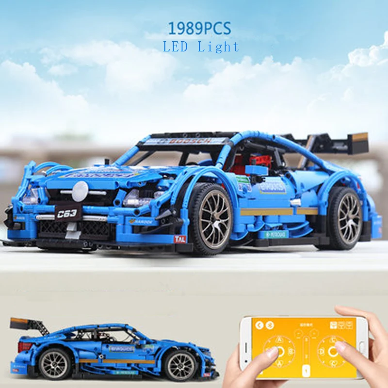 

Legoing Technic Car Motor Electric Remote Control RACing Car Building Blocks Legoeds Creator Programming Supercar Model Kid Toys