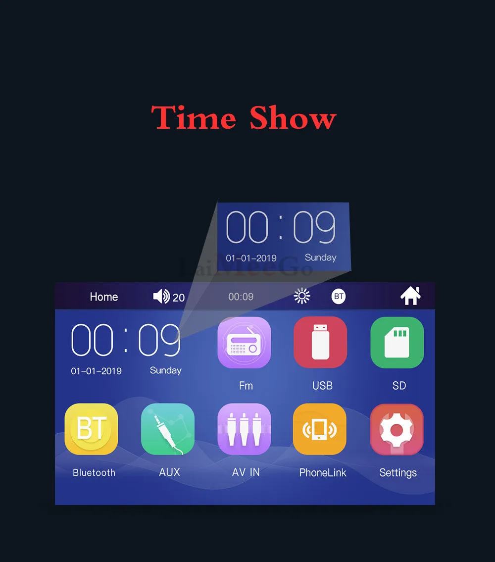 Auto radio 2 din Car Radio 7 HD Autoradio Multimedia Player 2DIN Touch Screen Auto audio Car Stereo MP5 Bluetooth USB TF FM SD (8)