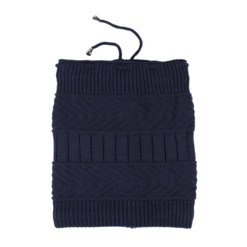 

Autumn and Winter Wool Hat Outdoor Plus Velvet Knitted Hat Dual-Use Winter Warm Hat