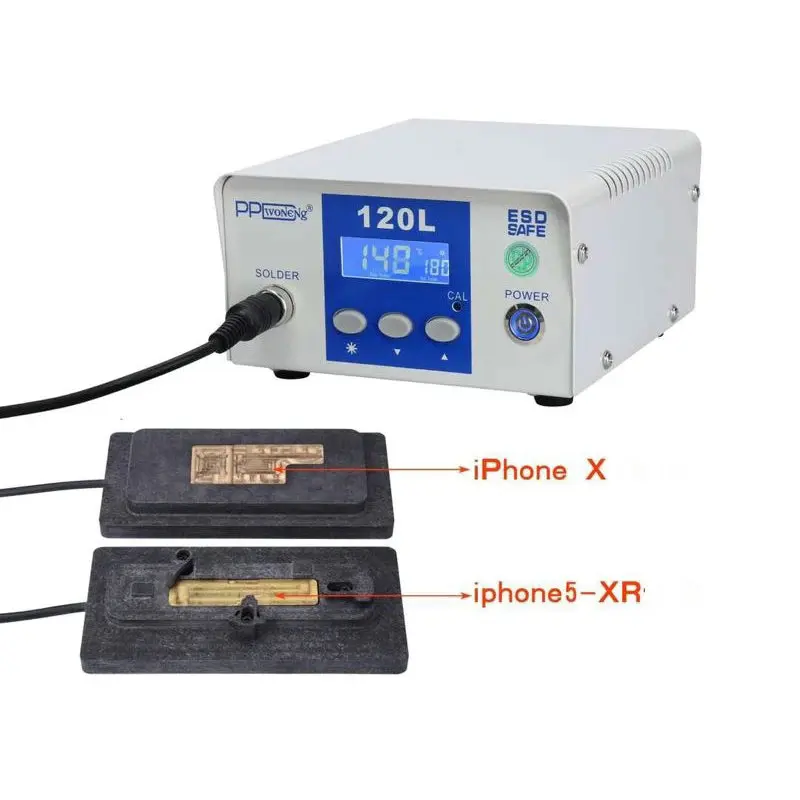 PPD 120 интеллектуальная Распайка сварочная платформа для iPhone IC чип A8 A9 A10 A11 A12 cpu удалить