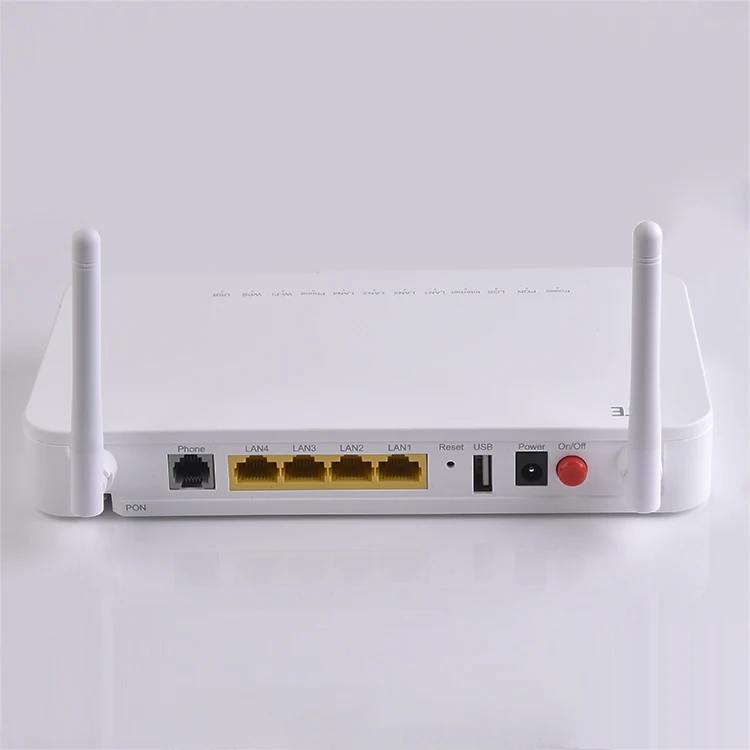 With antenna ZTE F660 V5.2 onu gpon 1 port ge 1GE+3FE+1Port+WIFI ont ZTE GPON ONU V5.2