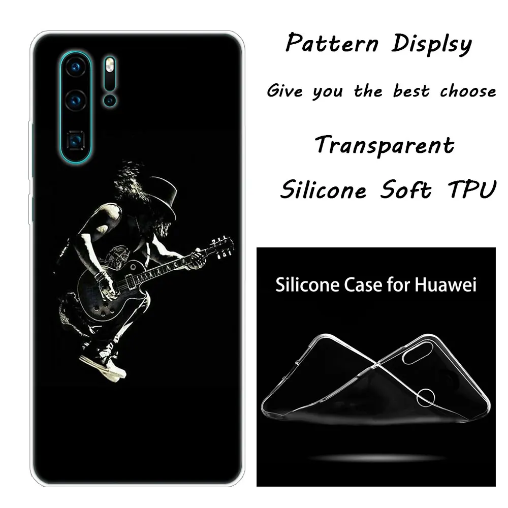 Роскошный силиконовый чехол в виде рока черепа для huawei NOVA 3 3i 5 5i P20 P30 Pro P9 P10 P8 Lite P Smart Z Plus Модный чехол