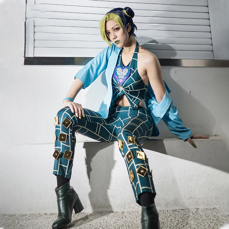 Jolyne Cujoh Bizarre Adventure Jolyne Cujoh Cosplay Costume Stone Ocean