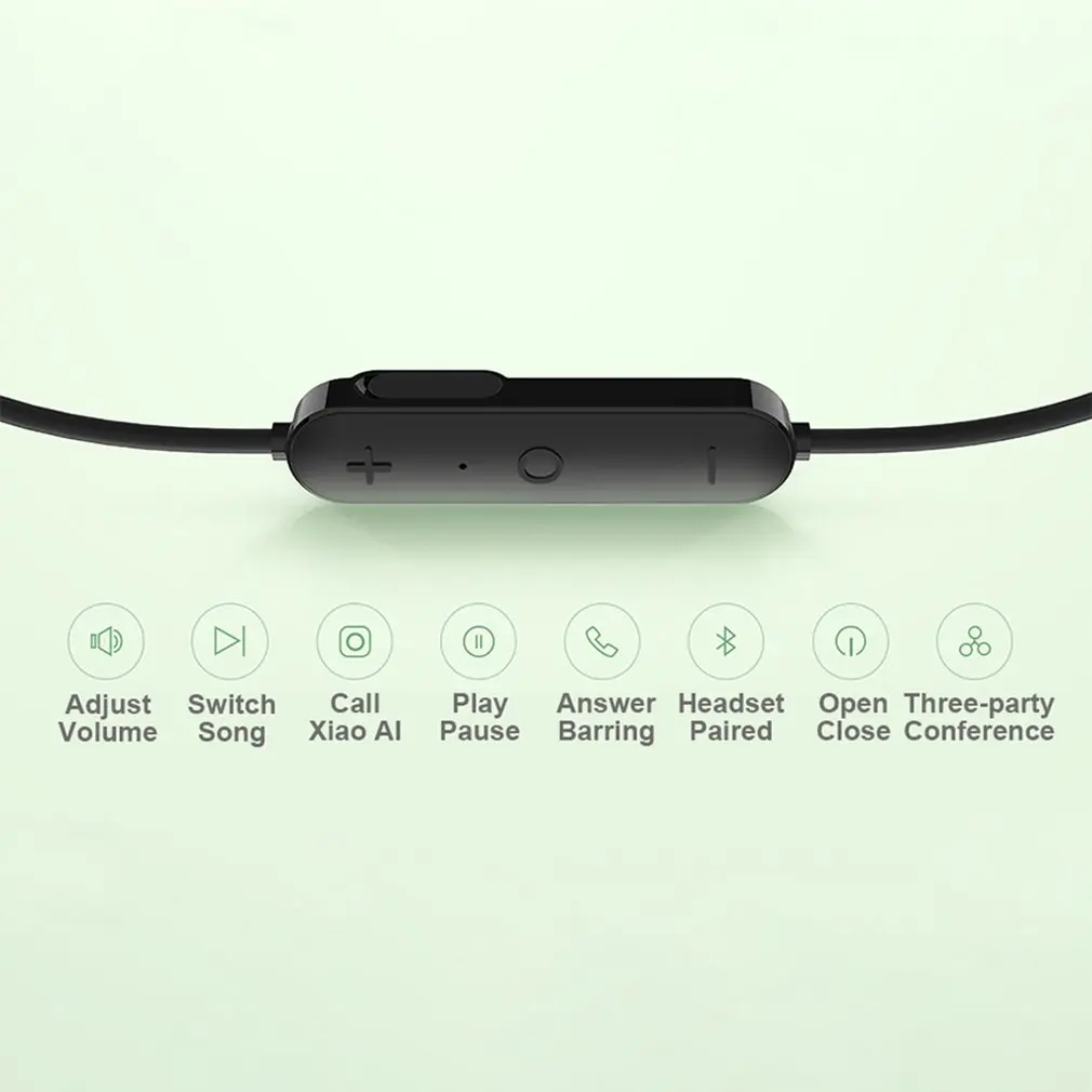 Оригинальная Спортивная bluetooth-гарнитура Xiaomi Youth Edition, беспроводная bluetooth-гарнитура с микрофоном IPX4, водонепроницаемые 5 вкладышей, мини-наушники