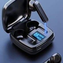 TWS Bluetooth Earphones Headset Touch-Control Noise-Reduction In-Ear Waterproof Led-Display