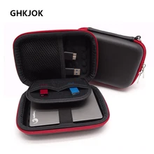 Чехол для HDD защитная сумка коробка для Seagate samsung WD жесткий диск внешний аккумулятор USB кабель зарядное устройство Внешний жесткий футляр для дисков чехол