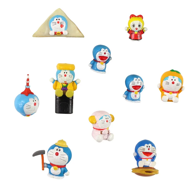 Мультфильм аниме фигурка Doraemon игрушка милый фонарь Катание на коньках