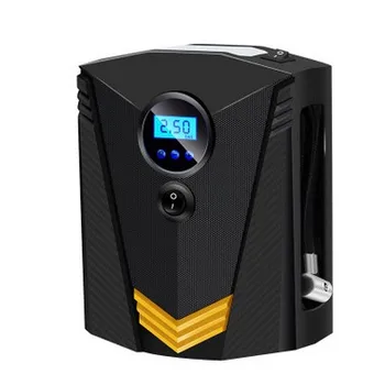 

New Digital display electric pump for car tires Car Tire Inflator Air Compressor Pump with LED Light for Car Motorcycle