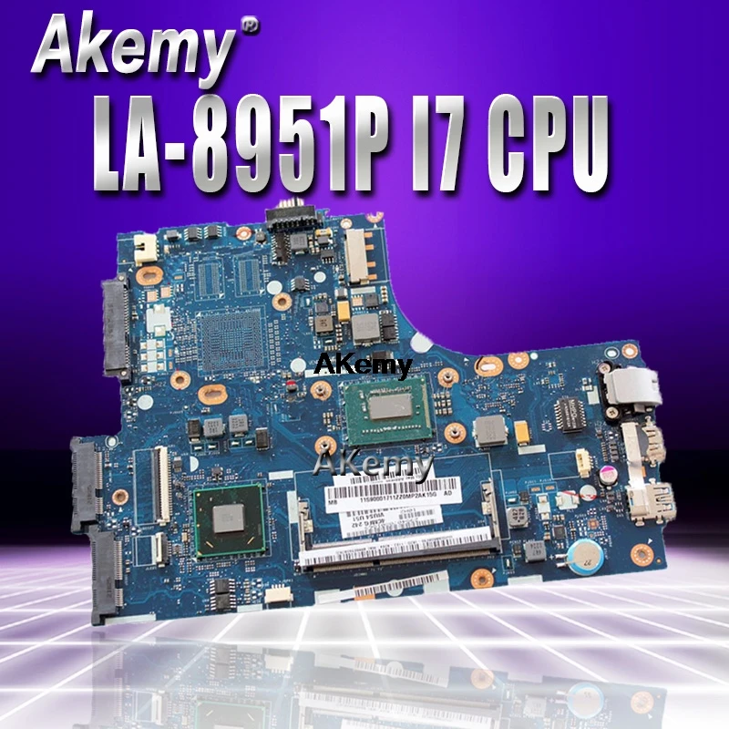 

Laptop Computer motherboard Logic circuit board S300 S400 I7-CPU motherboard LA-8951P