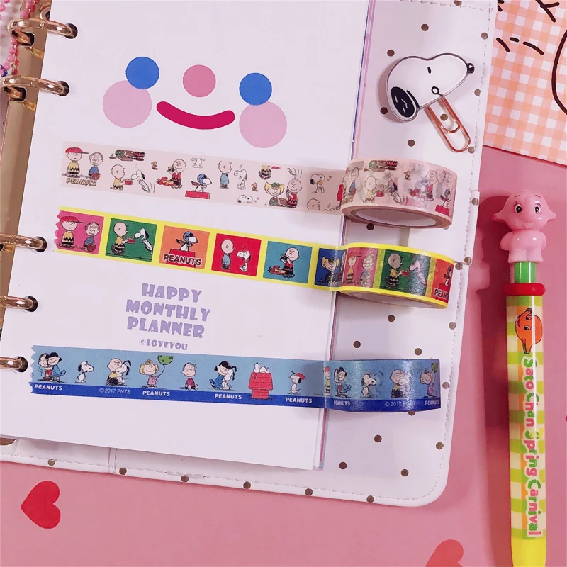 1 шт. милая японская лента для рукоделия декоративные ленты Kawaii мультяшная
