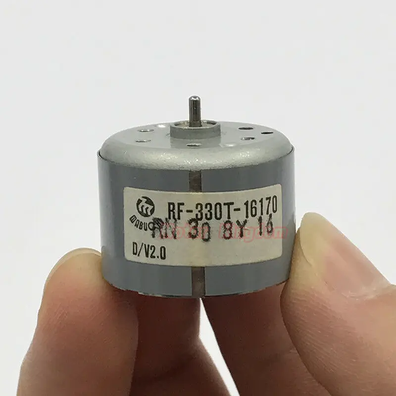 MABUCHI RF-330T-16170 DC 1 5 V ~ 6V 6400RPM двигатель микро 24 мм круглый шпиндель солнечной энергии