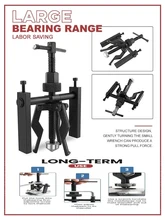

Labor-Saving 3-Jaw Separation Bearing Device 3 Jaw Bearing Puller Tool Inner Bearing Removal Tool Extract Gear From Moto Car New
