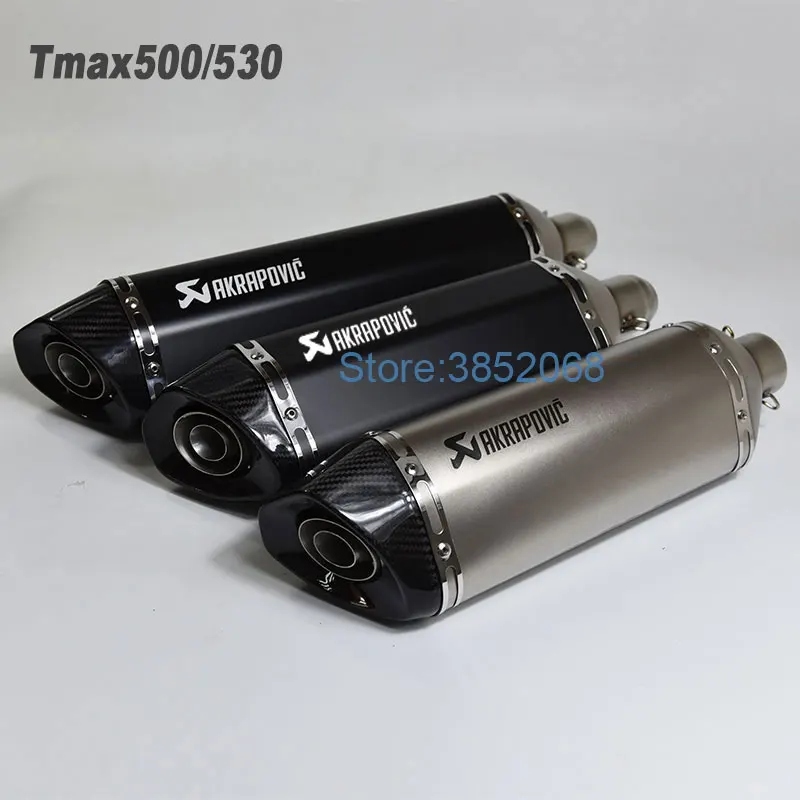 51 мм Впускной мотоцикл Escape Moto Akrapovic Yoshimura глушитель для ER6N R6 R15 TMAX500 TMAX530 гоночный мотоцикл