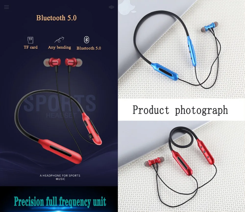 Новая беспроводная bluetooth гарнитура. Bluetooth 5,0 II чип, hd стерео беспроводная гарнитура, Спортивная гарнитура, наушники беспроводные、наушники、 беспроводные наушники、 airpods наушники
