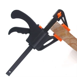 Pinces F de 4 pouces, outils pour le travail du bois, pinces de fixation du bois, Type à gâchette, pinces bidirectionnelles pour le travail du bois à la main, ensemble d'outils 