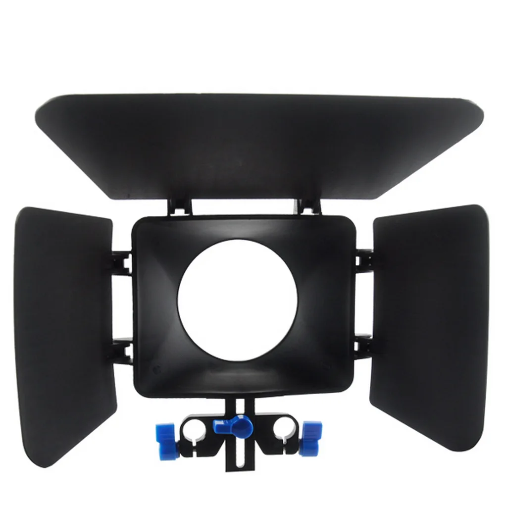 

Universal Swing-away Matte Box for 15mm Rail Rod Support Follow Focus DSLR Shoulder Rig System for DSLR Camera