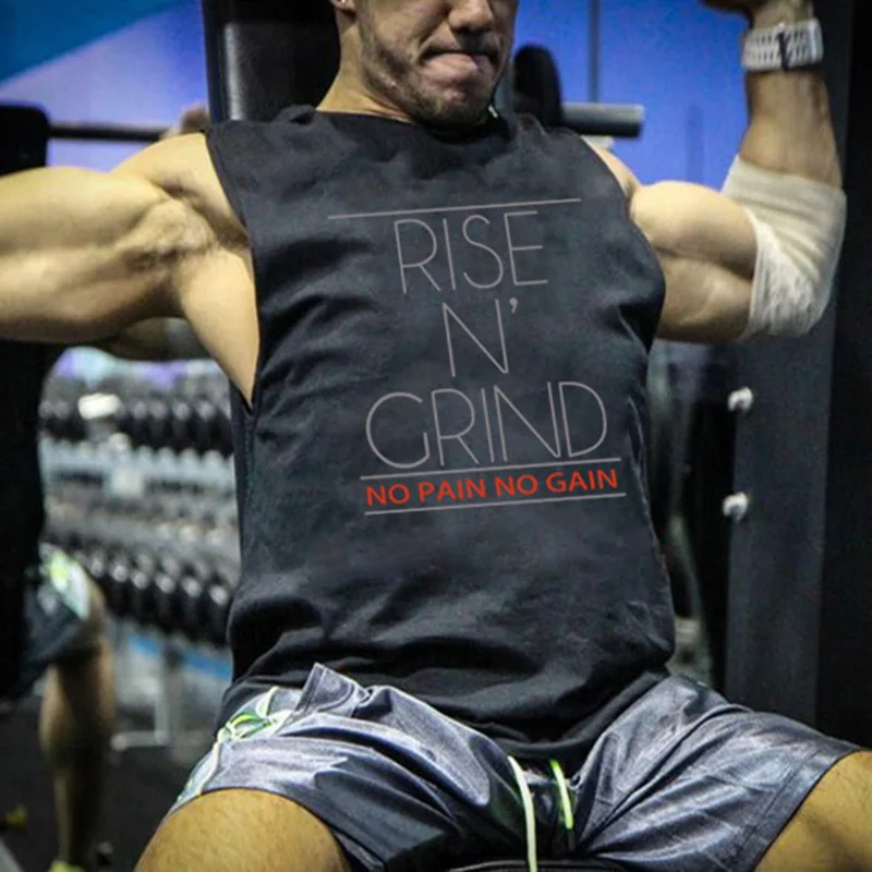 Muscleguys Мужская одежда для бодибилдинга, мужские спортивные Тэнк-топы, мужская майка без рукавов, майка для фитнеса, спортивные майки, одежда из хлопка, Workou