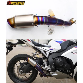 Titanium Alloy 2008-2021 CBR1000RR Exhaust Muffler Link Pipe Motorcycle Exhaust Muffler Escape for CBR1000RR 08-21 Escape Moto