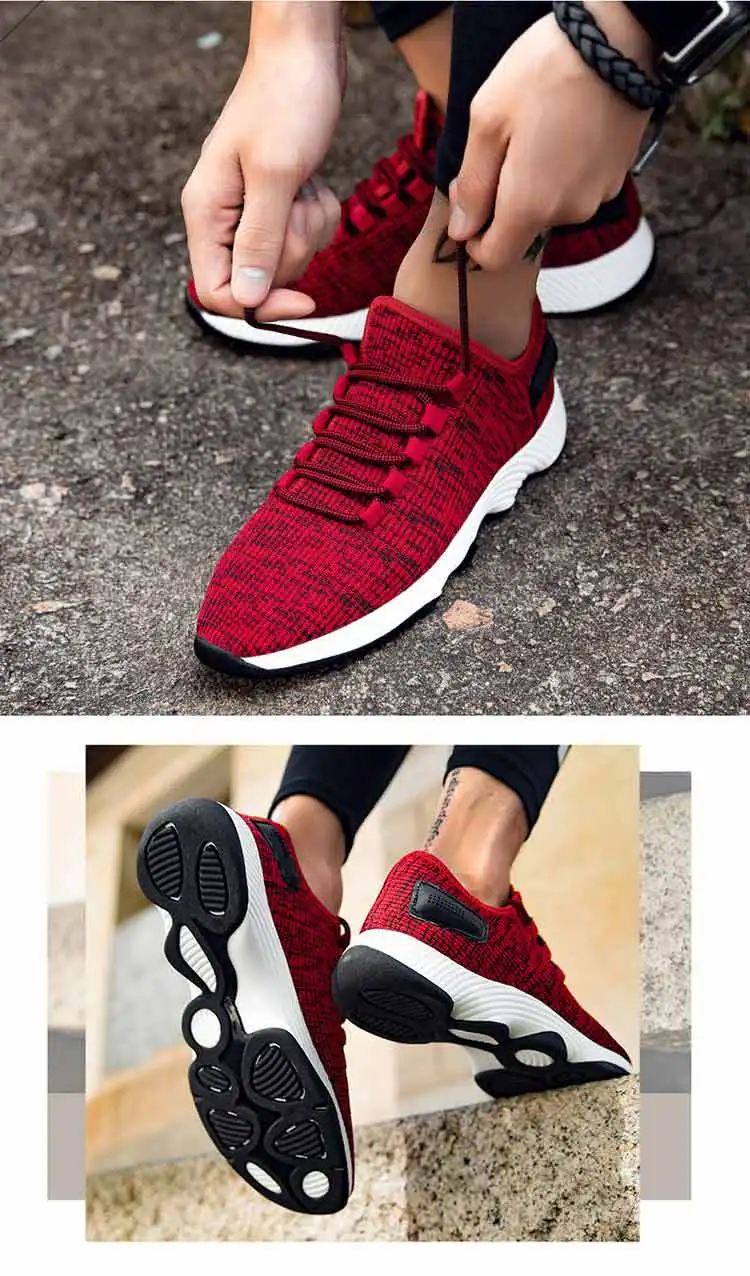 Новая распродажа, мужские кроссовки Flyknit, кроссовки для бега, уличные спортивные высокие эластичные кроссовки flyknit, удобные мужские