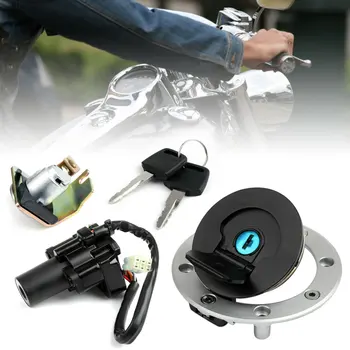 

Quality Durable Black Ignition Switch Lock Fuel Gas Cap Key Set For Suzuki