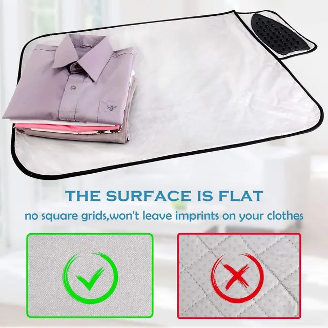 Magnetic Ironing Mat Blanket Ironing Board Replacement, Iron Board  Alternative Cover, Portable Travel Ironing Pad, Quilted Heat - AliExpress
