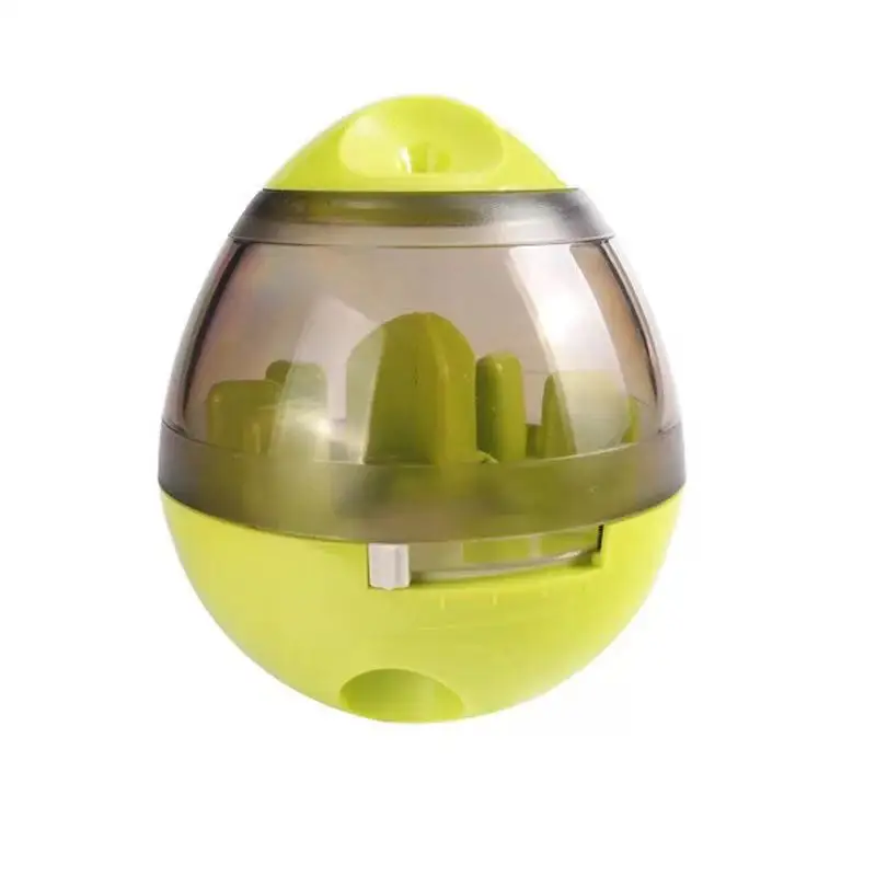 CONG FEE Interactive Dog Toys IQ Food Ball Dogs Treat Dispenser for Dogs Cats Playing Training Pets Supply - Цвет: Green