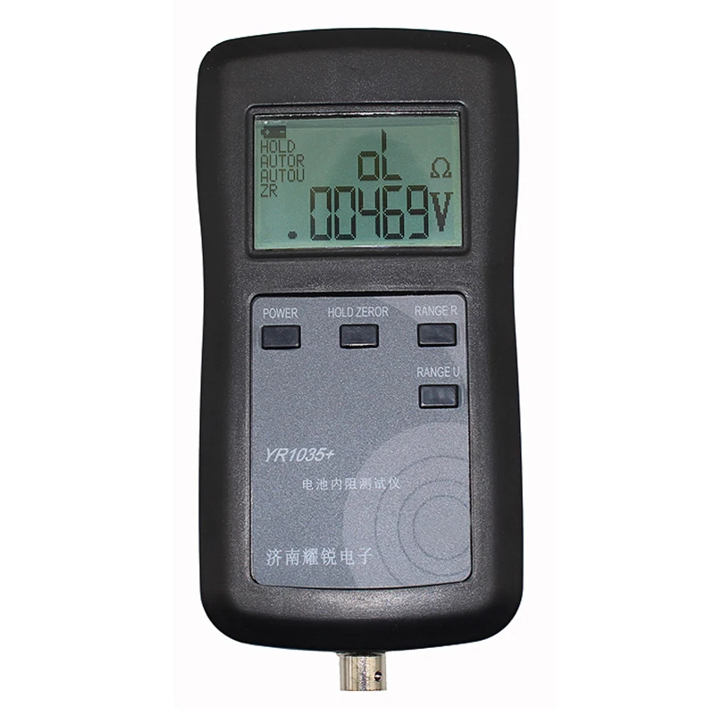 Goede 4 Lijn Yr1035 Hoge Precisie Lithium Batterij Interne Weerstand Detector Instrument Ni Mh Ni Cd Button Batterij Tester Eu plug