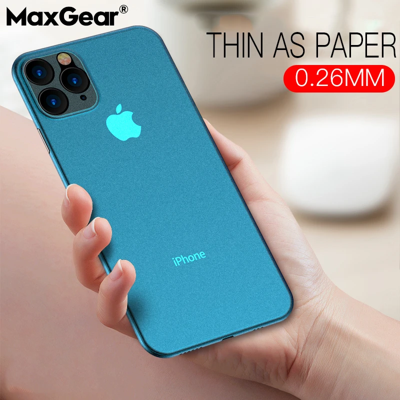 Luxury Ultra Thin Soft 0.2mm PP Matte Case For iPhone 12 11 Pro XS Max XR XS X Cover For iPhone 6s 7 8 Plus SE 2 Shockproof Case iphone 11 Pro Max  lifeproof case