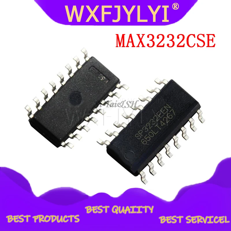 10 шт./лот MAX3232CSE MAX3232 MAX3232ESE SOP-16 RS-232 ИНТЕРФЕЙС IC 3-5 5 V многоканальный линейный