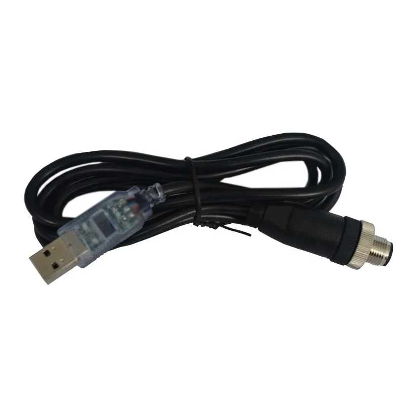 Rs485 para m8 Usb para Rs485 Ftdi Serial Conversão Rs485 Rs422 Cabo Conversor Usb M12 Usb-rs485-m12 - Image 2