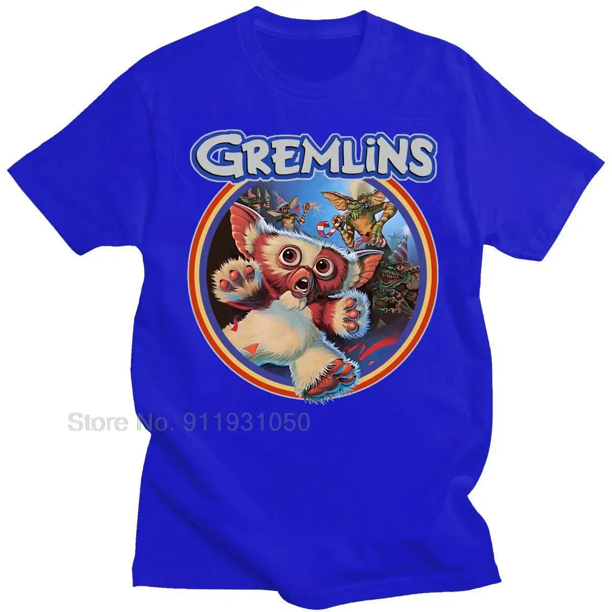 Gremlin 84 T Shirts Men Gremlin Gizmo T 