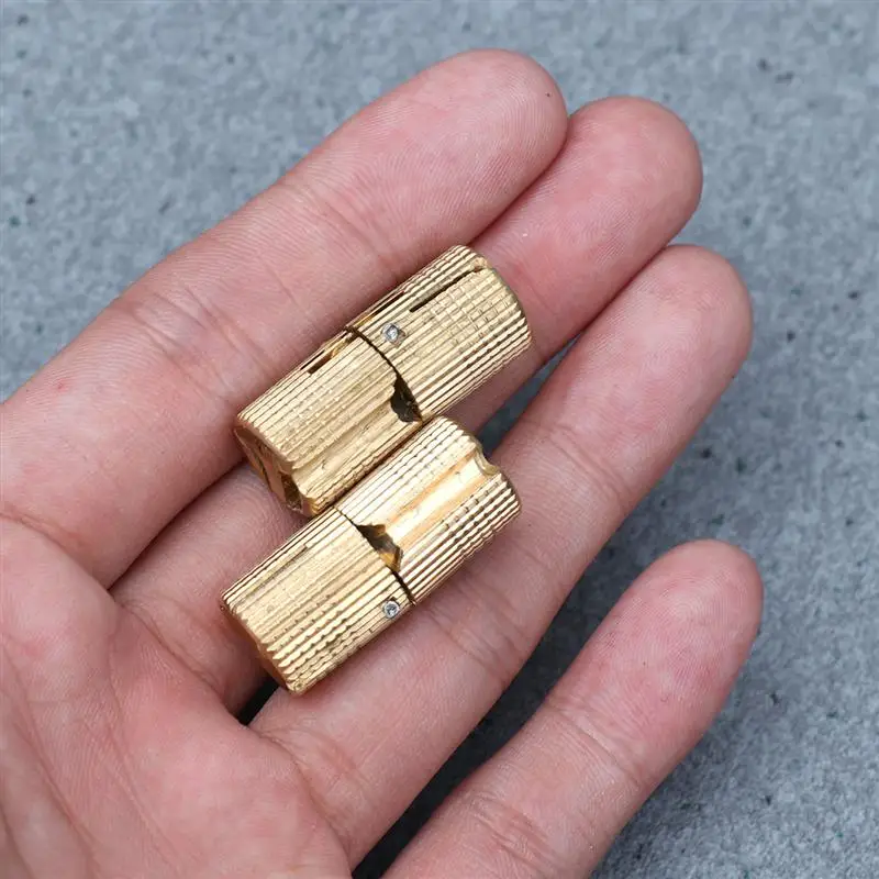 WINOMO 4 шт. Heavy Duty медная петля цилиндрический пружинных шарнирах металлическое шарнирное крепление для украшения с изображением дверей шкатулка петли 10/12/14 мм